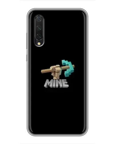 Чехол для Xiaomi Mi A3 с картинкой «Алмазная кирка»