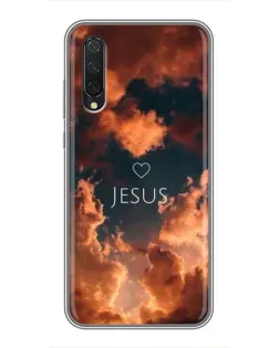 Чехол для Xiaomi Mi A3 с картинкой «Сияние Имени Jesus»