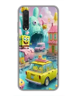 Чехол для Xiaomi Mi A3 с картинкой «Монстр-трак приключения»