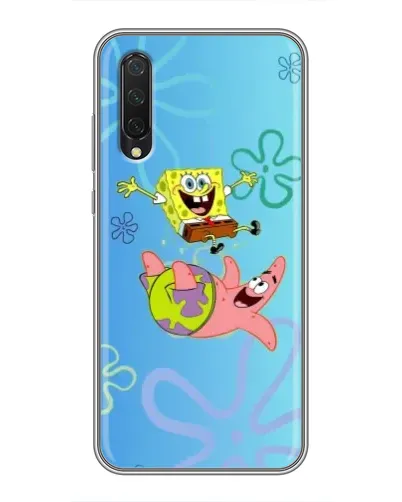 Чехол для Xiaomi Mi A3 с картинкой «Спанч Боб и Патрик» Чехол для Xiaomi Mi A3 с картинкой «Спанч Боб и Патрик»