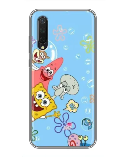 Чехол для Xiaomi Mi A3 с картинкой «Веселые пузырьки» Чехол для Xiaomi Mi A3 с картинкой «Веселые пузырьки»