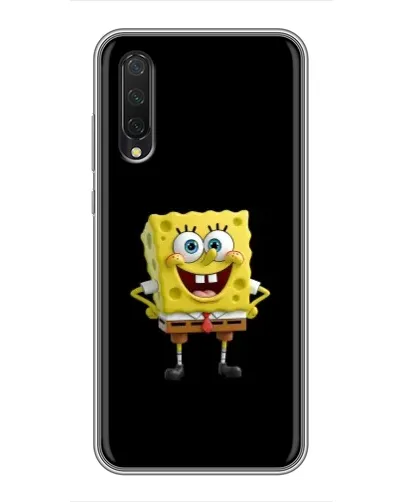 Чехол для Xiaomi Mi A3 с картинкой «Классический Губка Боб» Чехол для Xiaomi Mi A3 с картинкой «Классический Губка Боб»