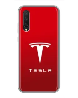 Чехол для Xiaomi Mi A3 с картинкой «Tesla Red Classic»