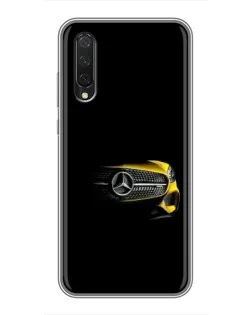 Чехол для Xiaomi Mi A3 с картинкой «Mercedes — ретро стиль»