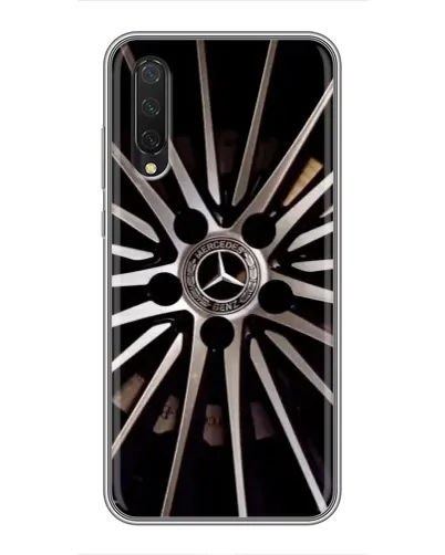 Чехол для Xiaomi Mi A3 с картинкой «Диск Mercedes»