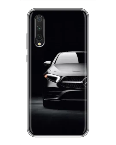 Чехол для Xiaomi Mi A3 с картинкой «Свет фар Mercedes»