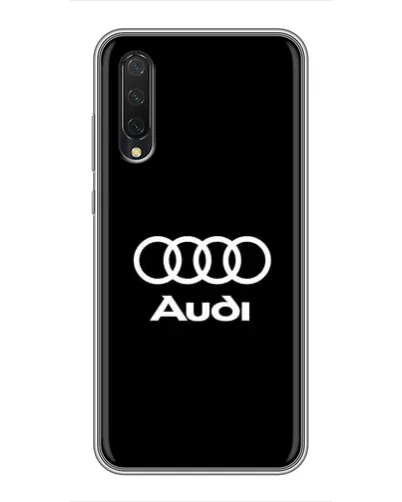 Чехол для Xiaomi Mi A3 с картинкой «Классическое лого Audi»