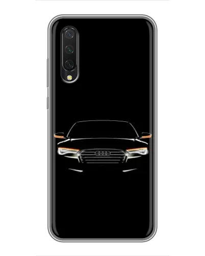 Чехол для Xiaomi Mi A3 с картинкой «Audi — ночной контур»