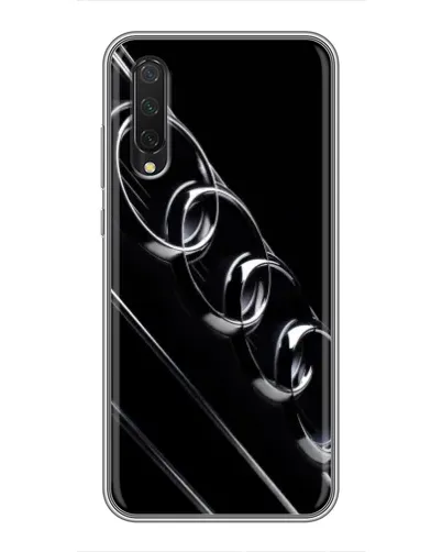 Чехол для Xiaomi Mi A3 с картинкой «Audi — абстрактные кольца»
