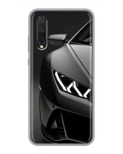 Чехол для Xiaomi Mi A3 с картинкой «Lamborghini фары детализация»