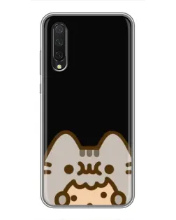 Чехол для Xiaomi Mi A3 с картинкой «Пушин на черном»