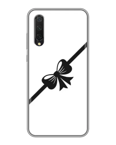 Чехол для Xiaomi Mi A3 с картинкой «Диагональный бант»