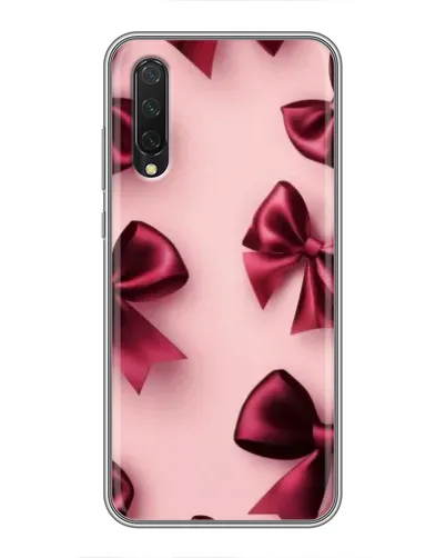 Чехол для Xiaomi Mi A3 с картинкой «Бордовый атлас»