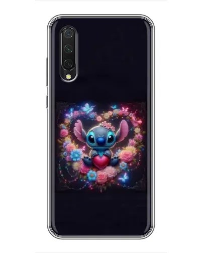 Чехол для Xiaomi Mi A3 с картинкой «Stitch в цветах» Чехол для Xiaomi Mi A3 с картинкой «Stitch в цветах»