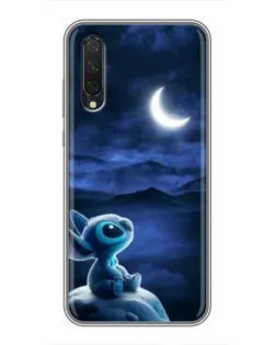 Чехол для Xiaomi Mi A3 с картинкой «Лунная ночь Стича»