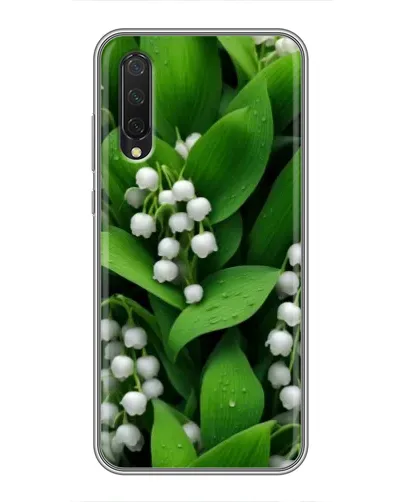 Чехол для Xiaomi Mi A3 с картинкой «Ландыши в зелени»