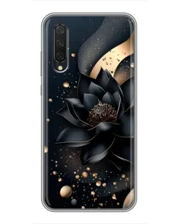 Чехол для Xiaomi Mi A3 с картинкой «Черный лотос»