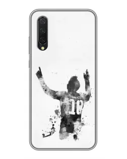 Чохол для Xiaomi Mi A3 з картинкою «Чорно-білий силует Мессі» Чохол для Xiaomi Mi A3 з картинкою «Чорно-білий силует Мессі»