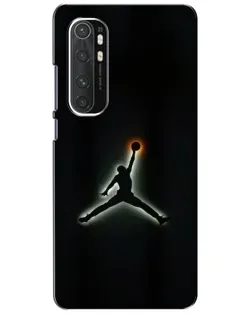 Чехол для Xiaomi Mi Note 10 Lite с картинкой «Jordan Gradient Logo»
