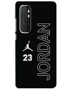 Чехол для Xiaomi Mi Note 10 Lite с картинкой «Jordan Vertical»