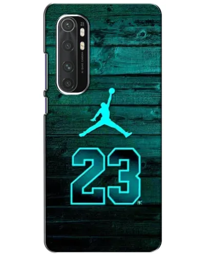 Чехол для Xiaomi Mi Note 10 Lite с картинкой «Jordan Cyan 23» Чехол для Xiaomi Mi Note 10 Lite с картинкой «Jordan Cyan 23»