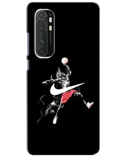 Чехол для Xiaomi Mi Note 10 Lite с картинкой «Jordan Jumpman»