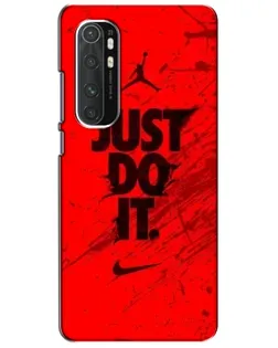 Чехол для Xiaomi Mi Note 10 Lite с картинкой «Nike Just Do It»