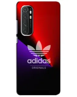Чехол для Xiaomi Mi Note 10 Lite с картинкой «Adidas Red Neon»