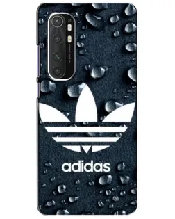 Чехол для Xiaomi Mi Note 10 Lite с картинкой «Adidas Trefoil Blue»