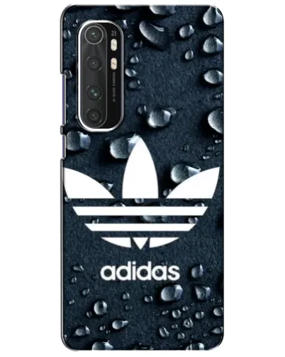 Чехол для Xiaomi Mi Note 10 Lite с картинкой «Adidas Trefoil Blue»