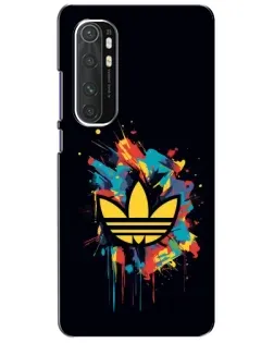 Чехол для Xiaomi Mi Note 10 Lite с картинкой «Adidas Splash»