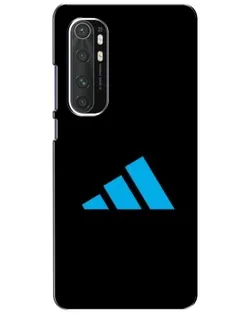 Чехол для Xiaomi Mi Note 10 Lite с картинкой «Adidas Cyan Logo»