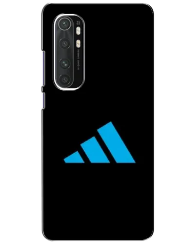 Чехол для Xiaomi Mi Note 10 Lite с картинкой «Adidas Cyan Logo»