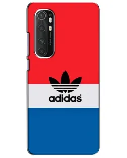 Чехол для Xiaomi Mi Note 10 Lite с картинкой «Ретро блоки Adidas»