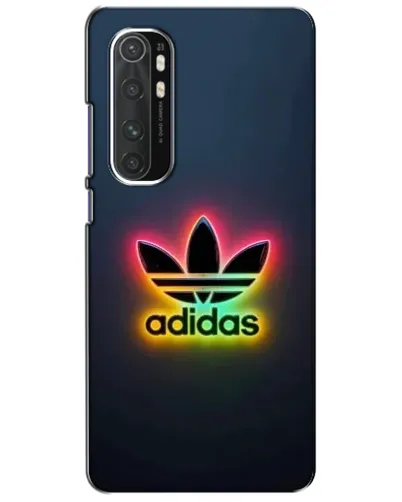 Чехол для Xiaomi Mi Note 10 Lite с картинкой «Неоновый Adidas»