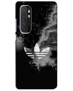 Чехол для Xiaomi Mi Note 10 Lite с картинкой «Абстрактный дым Adidas»