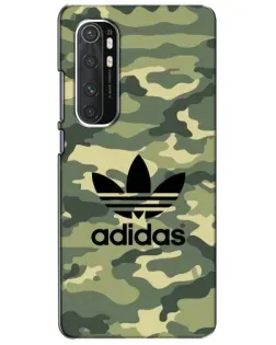Чехол для Xiaomi Mi Note 10 Lite с картинкой «Милитари стиль Adidas»