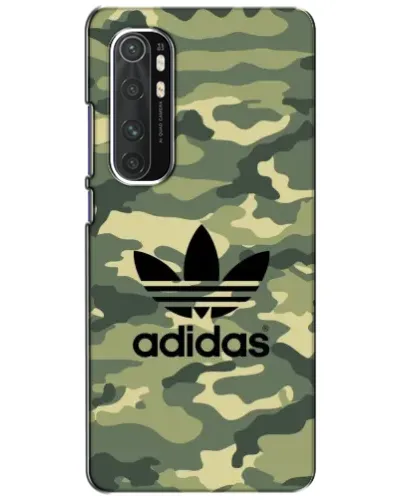 Чехол для Xiaomi Mi Note 10 Lite с картинкой «Милитари стиль Adidas»