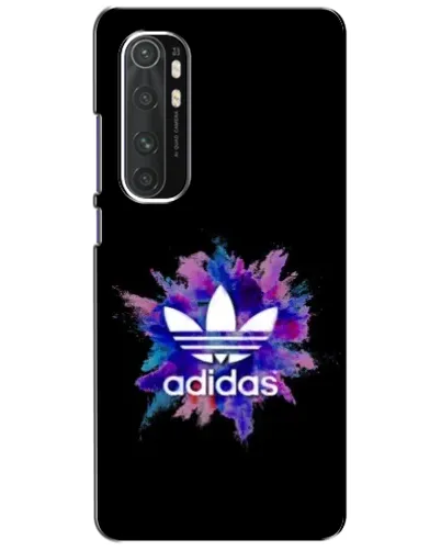 Чехол для Xiaomi Mi Note 10 Lite с картинкой «Взрыв красок Adidas»
