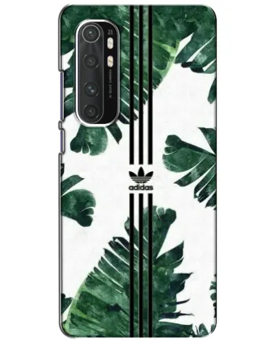 Чехол для Xiaomi Mi Note 10 Lite с картинкой «Пальмовые листья адидас»