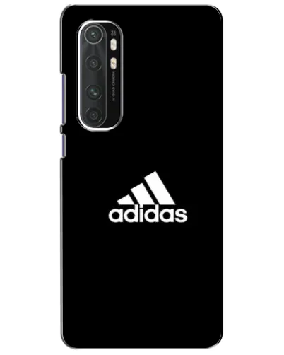 Чехол для Xiaomi Mi Note 10 Lite с картинкой «Черная классика Adidas»