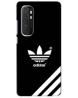 Чехол для Xiaomi Mi Note 10 Lite с картинкой «Adidas с диагональными полосами»