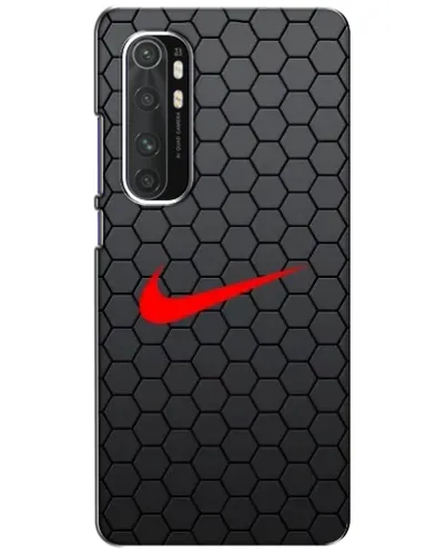 Чехол для Xiaomi Mi Note 10 Lite с картинкой «Nike — карбоновая сетка»