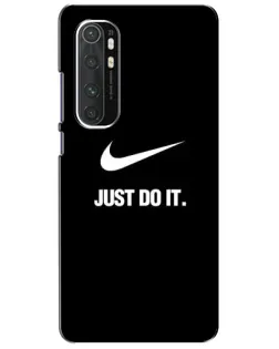 Чехол для Xiaomi Mi Note 10 Lite с картинкой «Классический принт Nike»