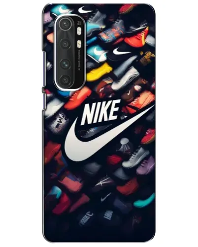 Чехол для Xiaomi Mi Note 10 Lite с картинкой «Коллекция кроссовок Nike»