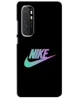 Чехол для Xiaomi Mi Note 10 Lite с картинкой «Nike — городская ночь»
