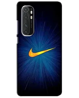 Чохол для Xiaomi Mi Note 10 Lite з картинкою «Синій пульс Nike»