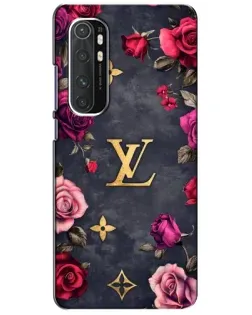 Чехол для Xiaomi Mi Note 10 Lite с картинкой «Цветочный Louis Vuitton»