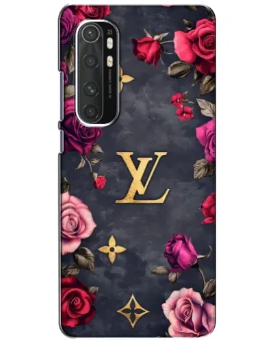 Чехол для Xiaomi Mi Note 10 Lite с картинкой «Цветочный Louis Vuitton»