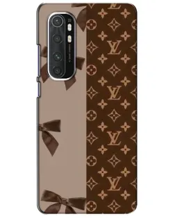Чехол для Xiaomi Mi Note 10 Lite с картинкой «Louis Vuitton — банты»